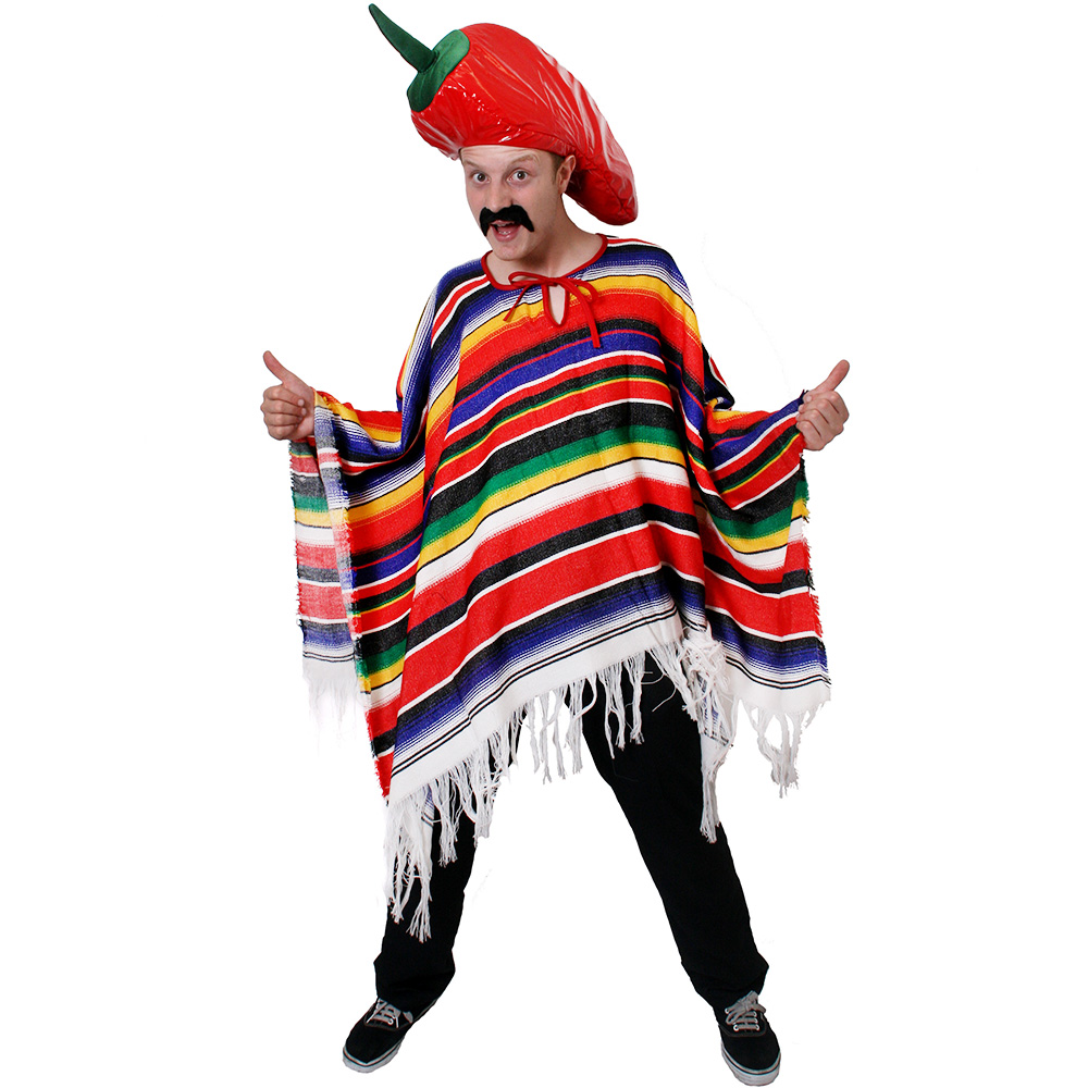 Adults Deluxe Mexican Poncho
